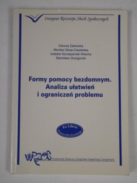 Formy pomocy bezdomnym
