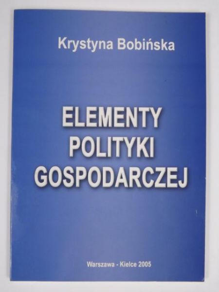 Elementy polityki gospodarczej