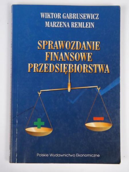 Gabrusewicz Wiktor - Sprawozdanie finansowe przedsiębiorstwa