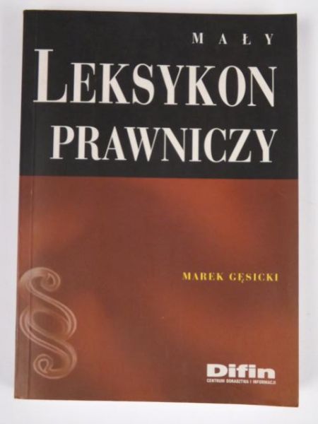 Mały leksykon prawniczy