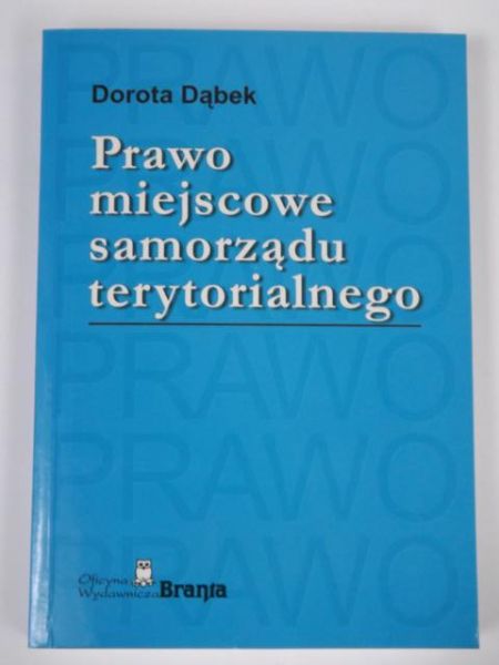 Prawo miejscowa samorządu terytorialnego