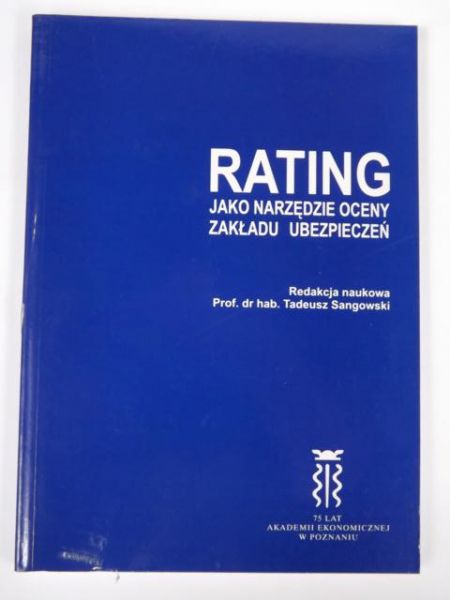 Rating jako narzędzie oceny zakładu ubezpieczeń