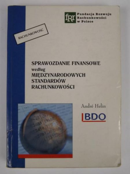 Sprawozdanie finansowe według Międzynarodowych Standardów Rachunkowości