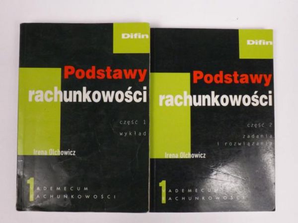 Podstawy rachunkowości, cz. 1 i 2