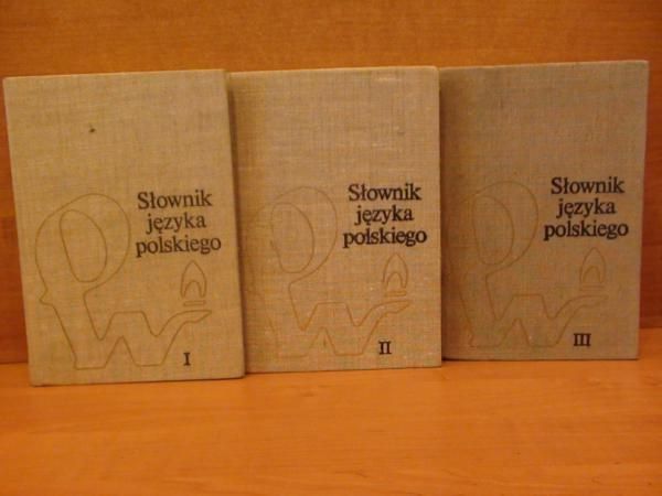 łownik języka polskiego Tom I-III