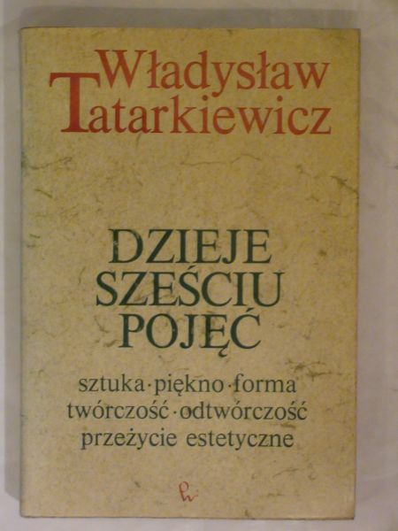 Dzieje sześciu pojęć