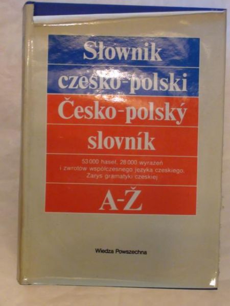 Sitkowski Janusz,  Mieczysław - Słownik czesko-polski, Cesko-polsky slovnik A-Z