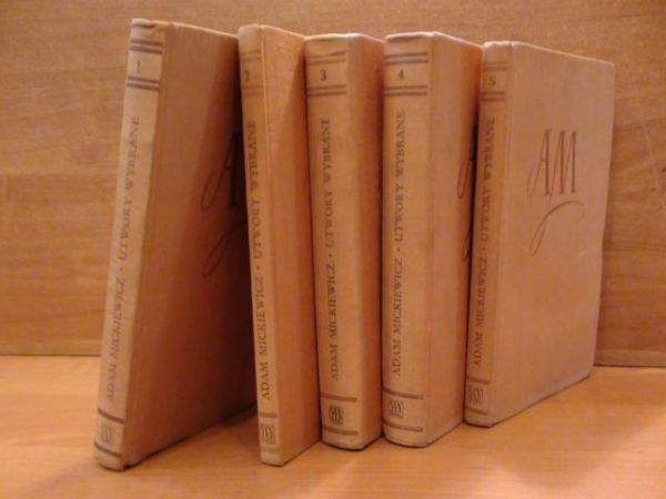 Mickiewicz Adam - Utwory wybrane Tom I-V