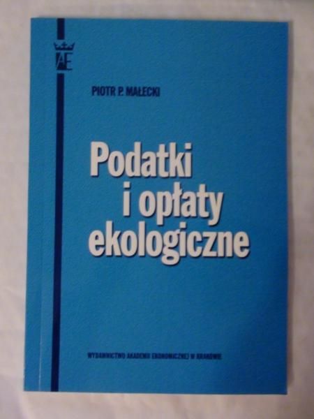 Piotr  - Podatki i opłaty ekologiczne