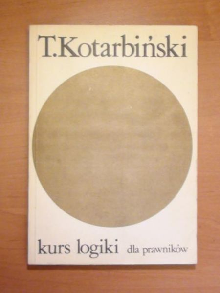 Kurs logiki dla prawników