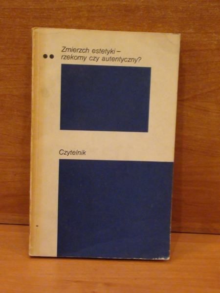 S. - Zmierzch estetyki - rzekomy czy autentyczny?, Tom II