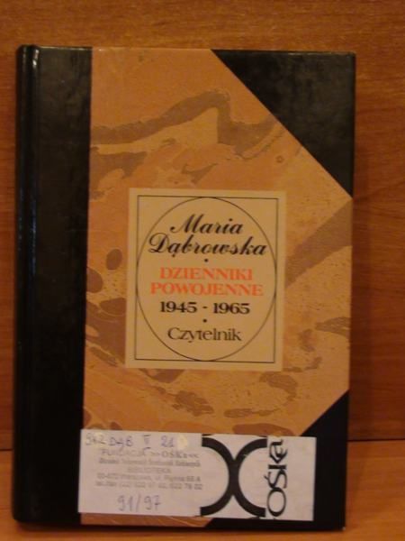 Dzienniki powojenne 1945-1965, tom II