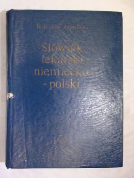 Słownik lekarski niemiecko-polski