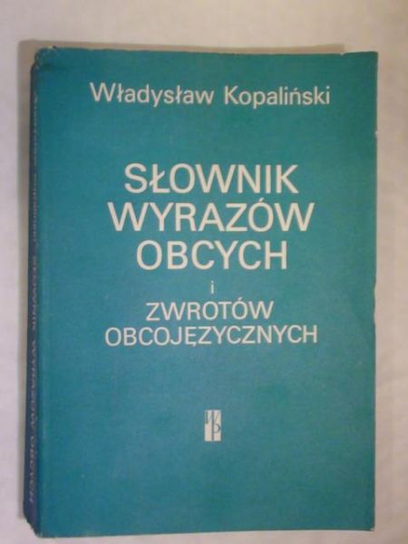 Słownik wyrazów obcych i zwrotów obcojęzycznych