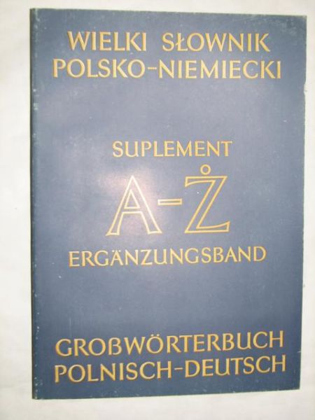 Wielki słownik polsko-niemiecki