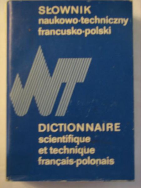 Janicka Sabina - Słownik naukowo-techniczny francusko-polski