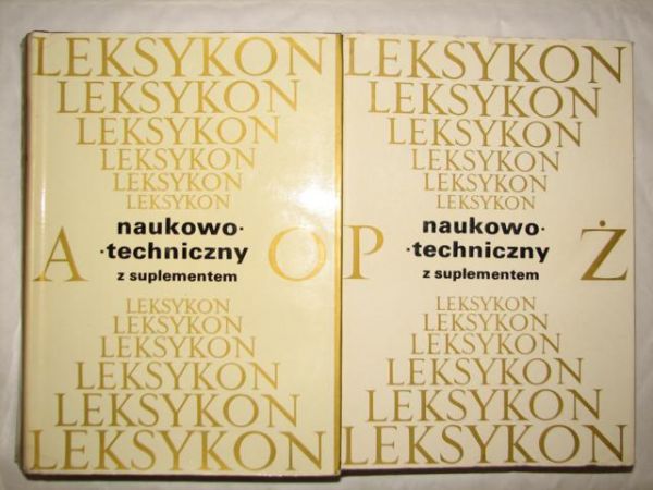 Leksykon naukowo-techniczny z suplementem T.I-II