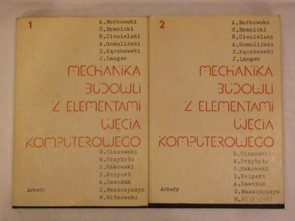 A. - Mechanika budowli z elementami ujęcia komputerowego