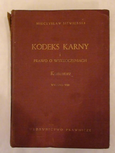 Kodeks Karny i Prawo o Wykroczeniach