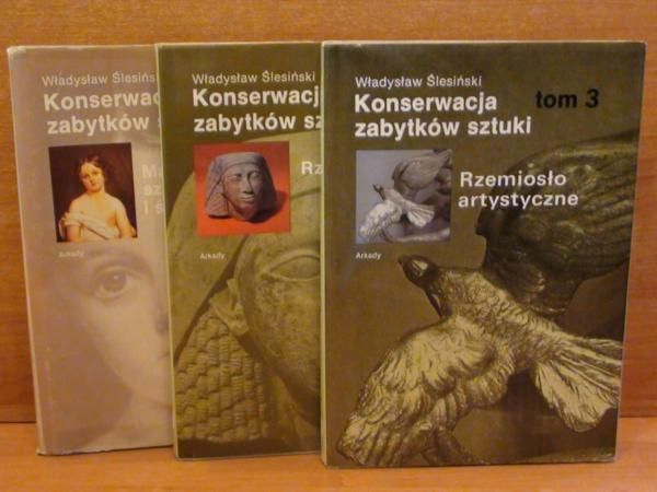 Konserwacja zabytków sztuki t. 1-3
