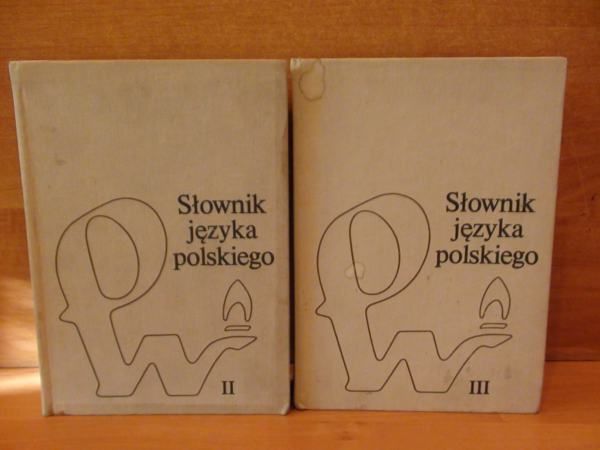 Slownik języka polskiego,t.II,III