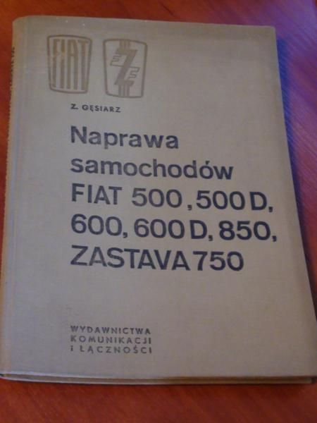 Naprawa samochodów FIAT 500, 500 D