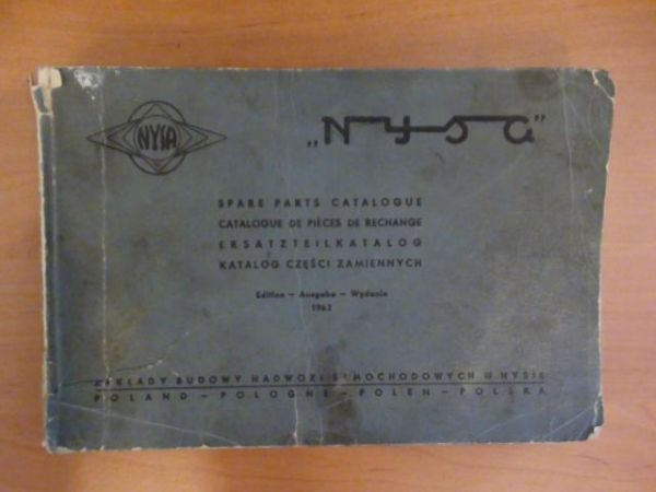 Spare parts catalogue. Katalog części zamiennych