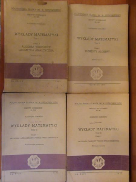 Wykłady Matematyki Tom I. III