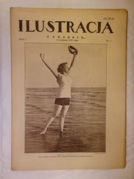 Tygodnik Ilustracja nr.6 1924 r.