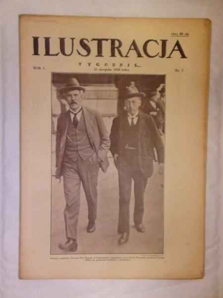 Tygodnik Ilustracja nr.7 1924 r.