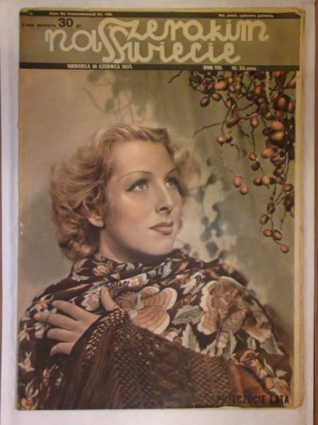 Tygodnik Na szerokim świecie nr.24 1935 r.