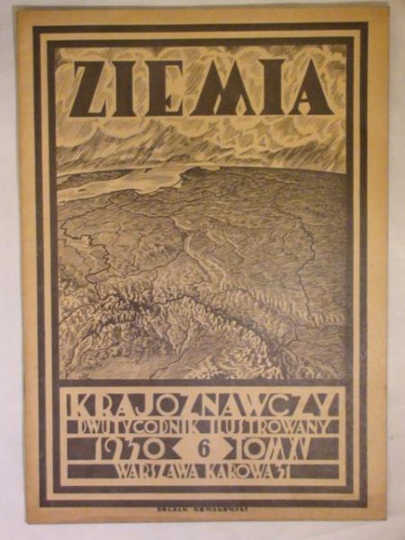 Ziemia – Krajoznawczy dwutygodnik ilustrowany wyd. 1930 r.