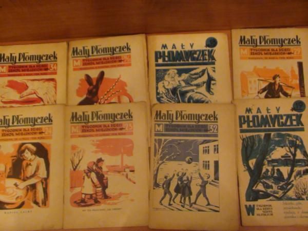 Mały płomyczek, 8 wydań z 1936 r.