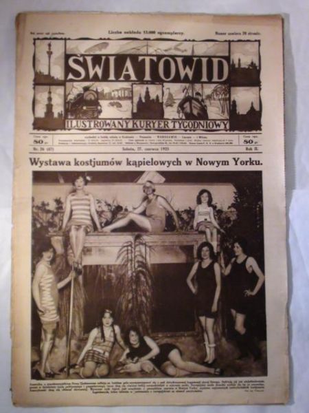 Światowid  Ilustrowany Kurier Tygodniowy Nr. 26 1925 r.