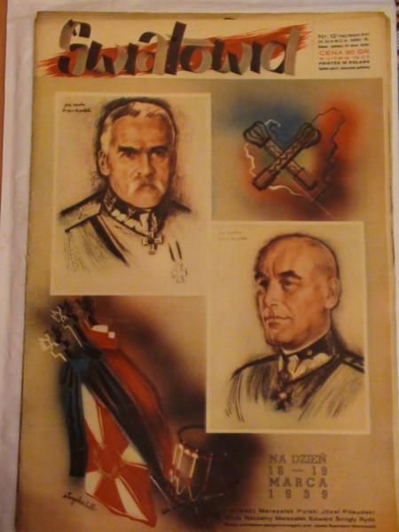 Tygodnik ilustrowany Światowid  Nr. 12, wyd. 1939 r.