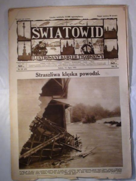 Tygodnik Ilustrowany Światowid Nr. 28 1925 r.
