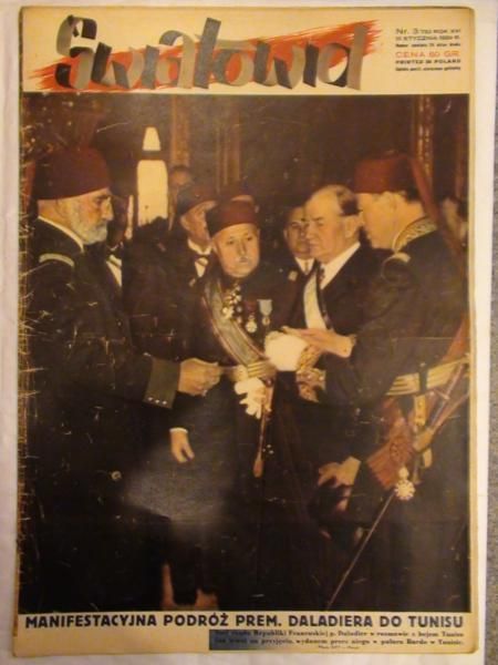 Tygodnik Ilustrowany Światowid  Nr 3, wyd. 1939 r.