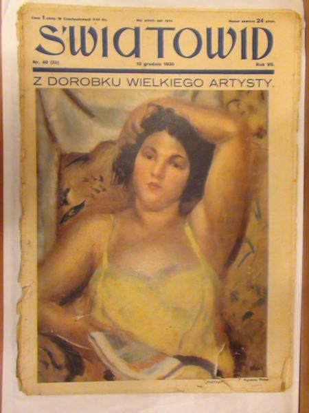 Tygodnik Ilustrowany Światowid nr.49 1930 r.