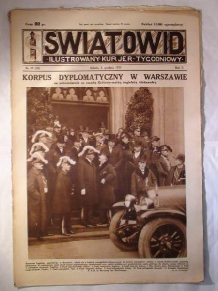 Tygodnik Ilustrowany Światowid Nr. 49 1925 r.