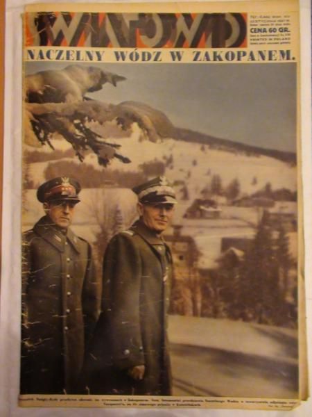 Tygodnik ilustrowany Światowid  Nr. 4, wyd. 1937 r.