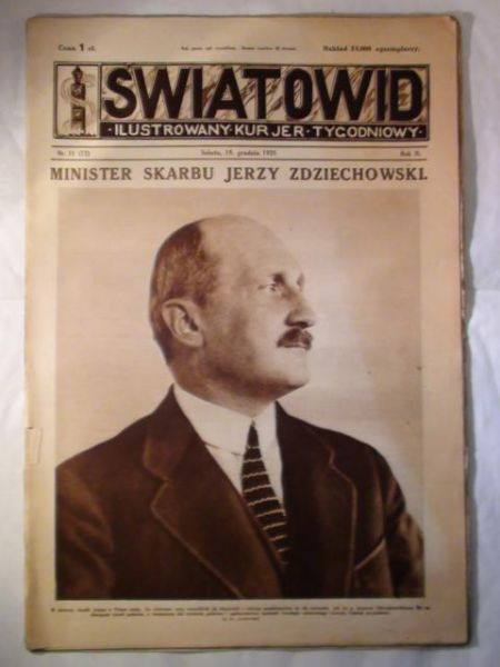Tygodnik Ilustrowany Światowid Nr. 51 1925 r.