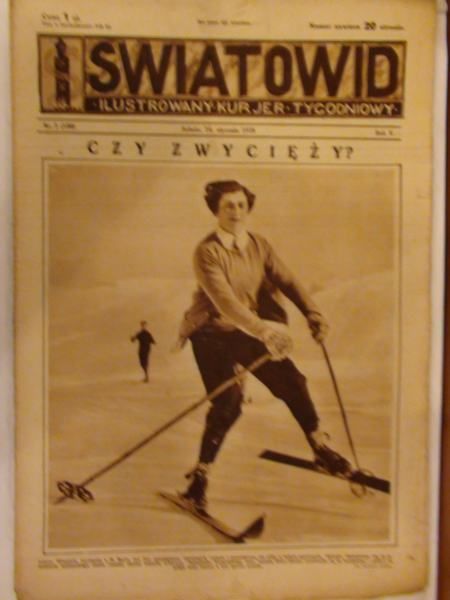 Tygodnik Ilustrowany Światowid nr.3 1928 r.