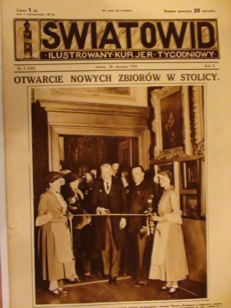 Tygodnik Ilustrowany Światowid nr.5 1928 r.