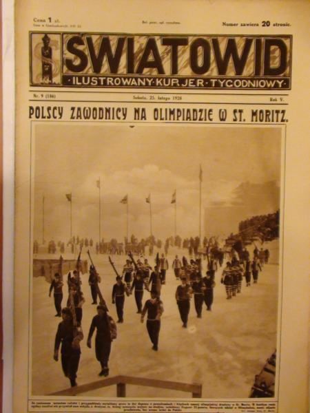 Tygodnik Ilustrowany Światowid nr.9 1928 r.