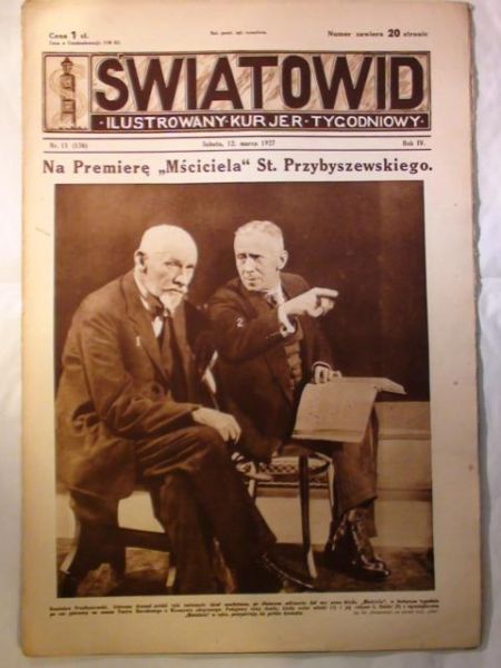 Tygodnik Ilustrowany Światowid Nr. 11 1927 r.