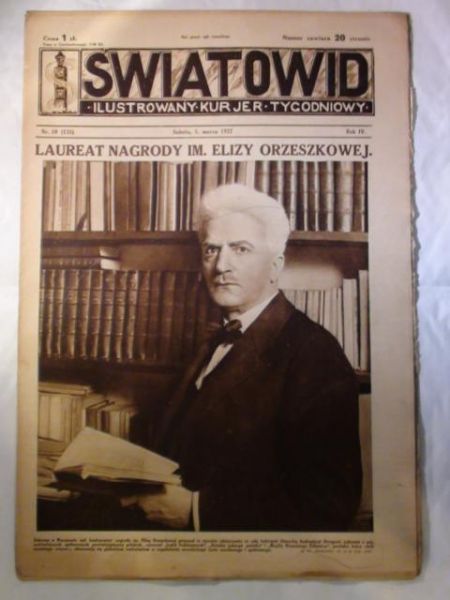 Tygodnik Ilustrowany Światowid Nr. 10 1927 r.
