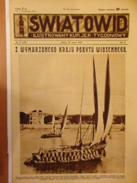 Tygodnik Ilustrowany Światowid nr.11 1928 r.