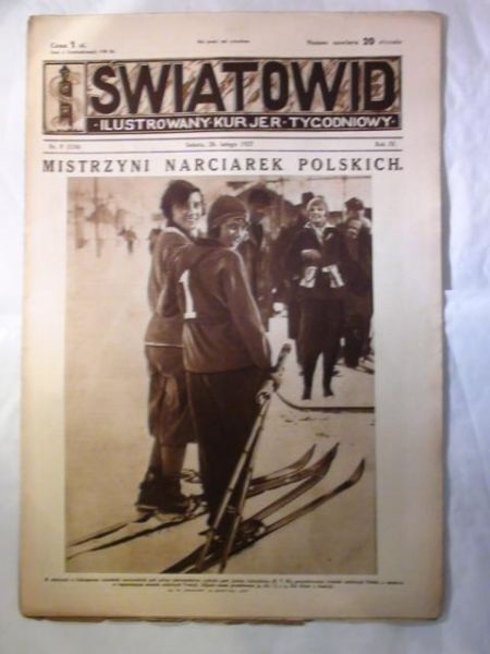 Tygodnik Ilustrowany Światowid Nr 9 1927 r.
