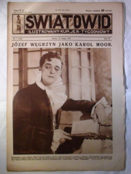 Tygodnik Ilustrowany Światowid Nr 7 1927 r.