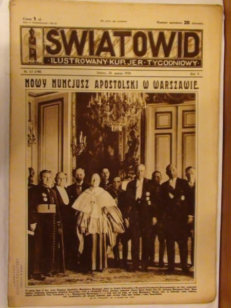 Tygodnik Ilustrowany Światowid Nr 13 1928 r.
